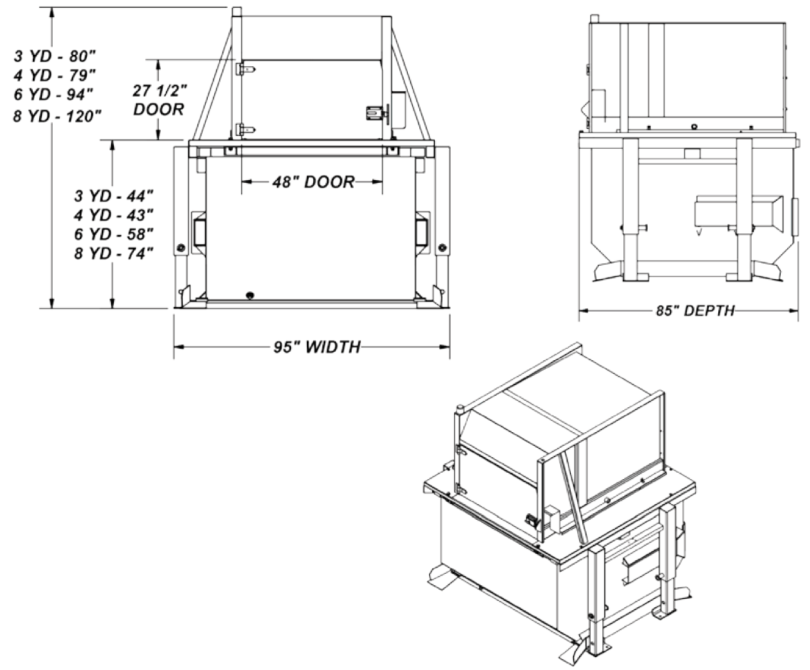 OptiPak Dimensions
