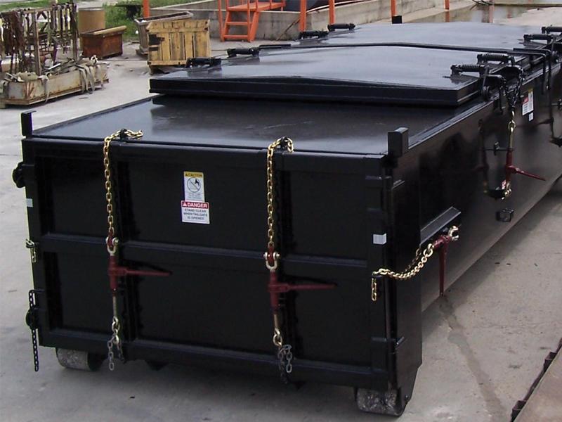 Wastequip Sludge Dewatering Box