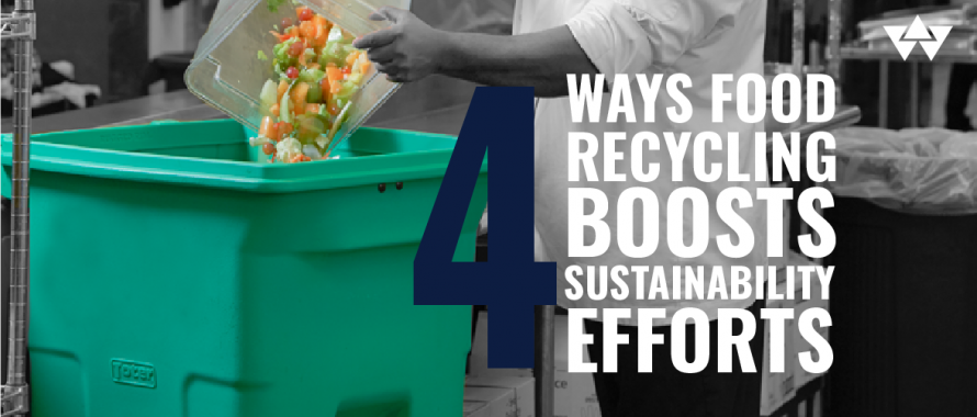 4 Ways Food Waste Recycling Can Boost Your Sustainability Efforts